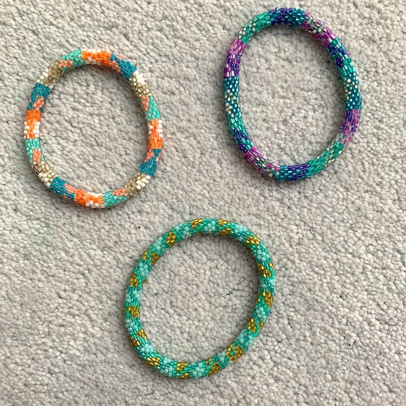 Beaded bracelet set - Picture 1 of 4